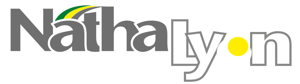 Natha'lyon logo blanc